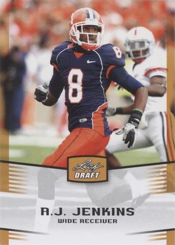 2012 Leaf Draft A.J. Jenkins #1