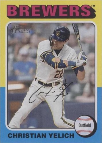 2024 Topps Heritage - Christian Yelich #369