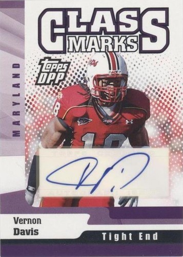 2006 Topps Draft Picks and Prospects (DPP) Vernon Davis #CM-VD