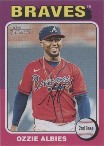 2024 Topps Heritage - Ozzie Albies #345