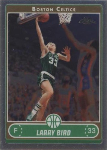 2006-07 Topps Chrome - Larry Bird #151