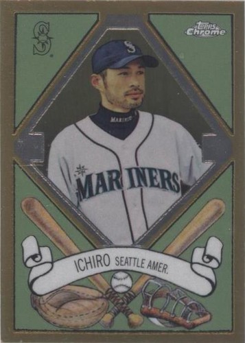 2024 Topps Chrome Ichiro Ultra Violet All-Stars Green