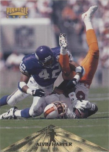 1996 Pinnacle Alvin Harper #12