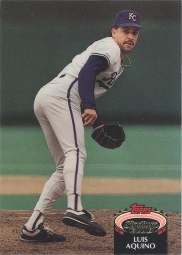 1992 Topps Stadium Club - Luis Aquino #365