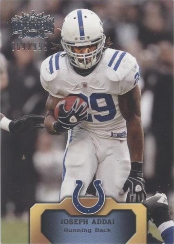 2011 Topps Triple Threads Joseph Addai #97