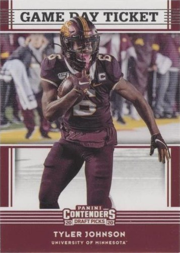 2020 Panini Contenders Draft Picks Tyler Johnson #33