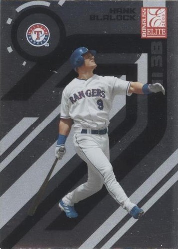 2005 Donruss Elite - Hank Blalock #141