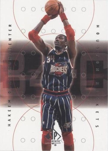 2000-01 SP Authentic - Hakeem Olajuwon #29