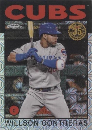 2021 Topps - Willson Contreras #86TC-66