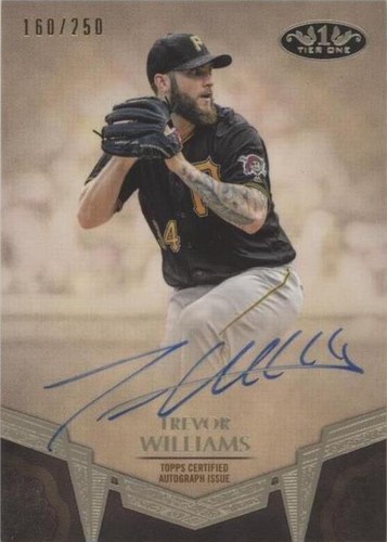 2019 Topps Tier One - Trevor Williams #BA-TRW