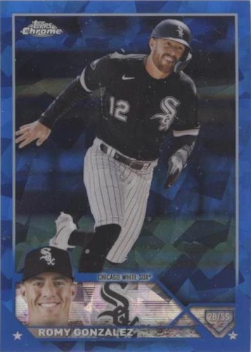 2023 Topps Chrome Update Series Sapphire Edition - Romy Gonzalez #USCS215