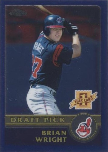 2003 Topps Chrome - Brian Wright #425