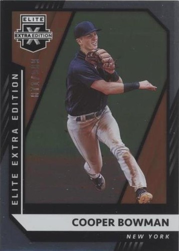 2021 Panini Elite Extra Edition - Cooper Bowman #122