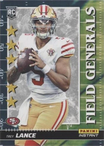 2021 Panini Instant NFL Trey Lance #FG28