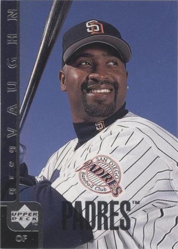 メジャーリーグ　カード　Greg Vaughn 1990 Upper Deck Greg Vaughn Milwaukee Brewers #25 | eBay