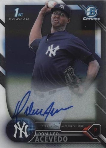 2016 Bowman - Domingo Acevedo #CPA-DA