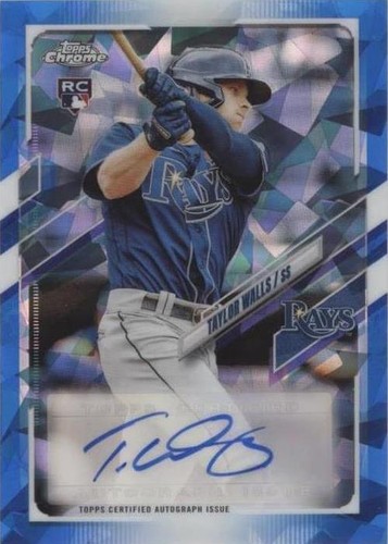 2021 Topps Chrome Update Series Sapphire Edition - Taylor Walls #RA-TWA