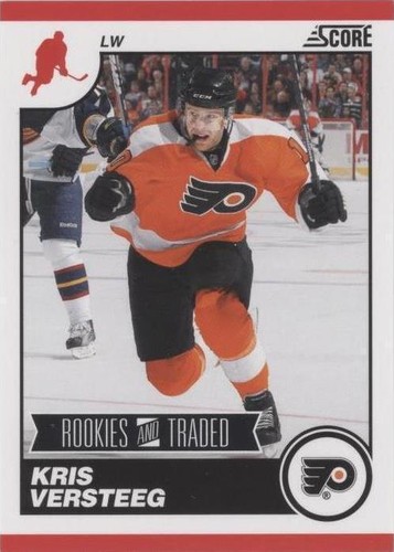 2010-11 Score Rookies & Traded - Kris Versteeg #586