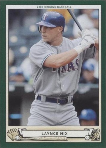 2005 Upper Deck Origins - Laynce Nix #182