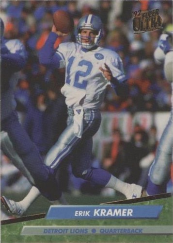 1992 Fleer Ultra Erik Kramer #118