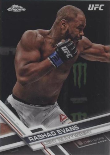 2017 Topps Chrome UFC - Rashad Evans #34