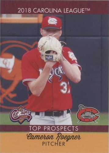 2018 Choice Carolina League Top Prospects - Cam Roegner #05