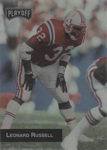1993 Playoff Leonard Russell #99