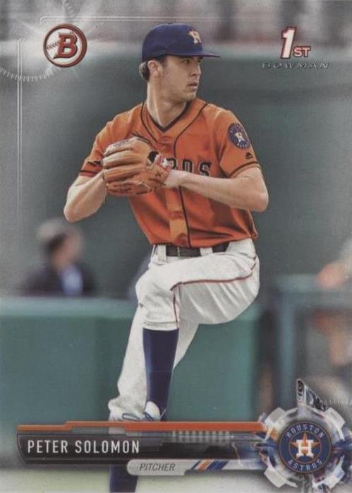 2017 Bowman Draft - Peter Solomon #BD-148