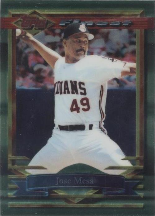 1994 Topps Finest - Jose Mesa #138