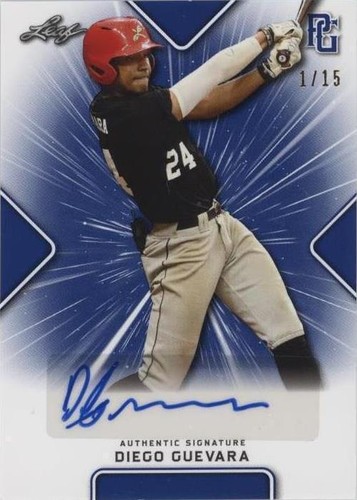 2021 Leaf Perfect Game National Showcase - Diego Guevara #BA-DG1