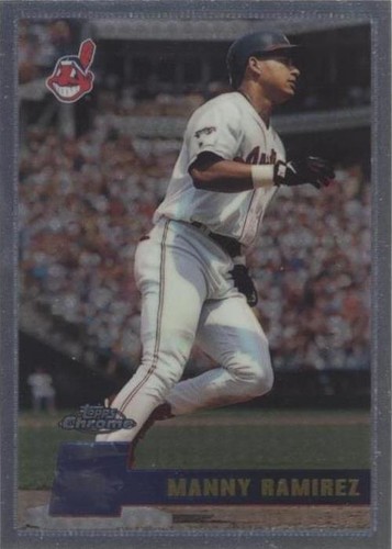 1996 Topps Chrome - Manny Ramirez #161