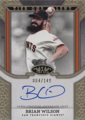 2024 Topps Tier One - Brian Wilson #T1TA-BWI