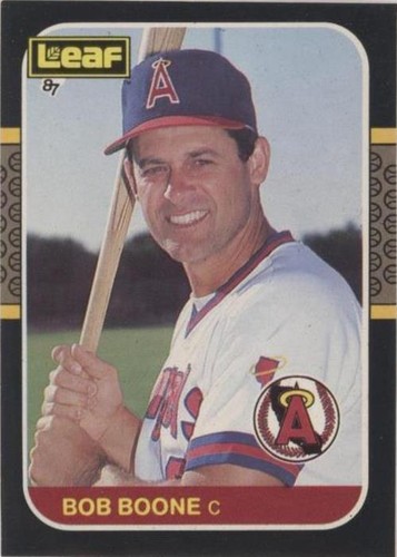 1987 Leaf Canadian - Bob Boone #202