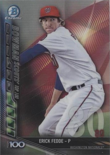 2017 Bowman - Erick Fedde #BTP-80