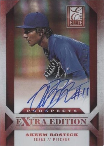 2013 Panini Elite Extra Edition - Akeem Bostick #140