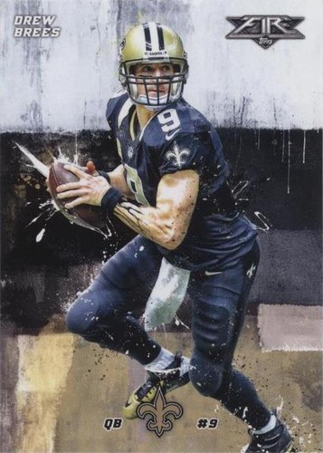 2015 Topps Fire Drew Brees #28