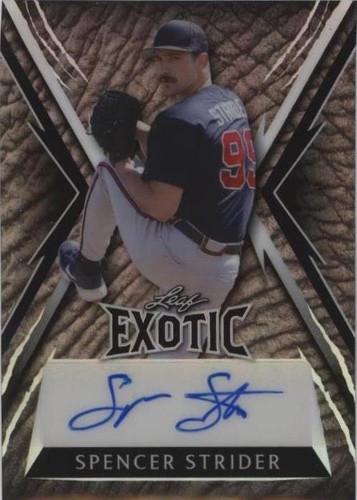 2023 Leaf Exotic - Spencer Strider #BA-SS2