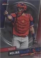 2019 Topps Finest - Yadier Molina #47