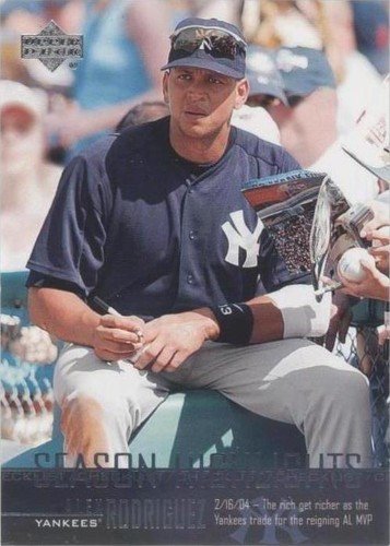 2004 Upper Deck - Alex Rodriguez #480
