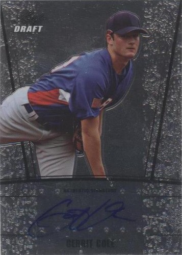 2011 Leaf Metal Draft - Gerrit Cole #AU-GC1