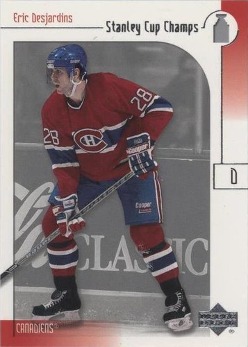 2001-02 Upper Deck Stanley Cup Champs - Eric Desjardins #68