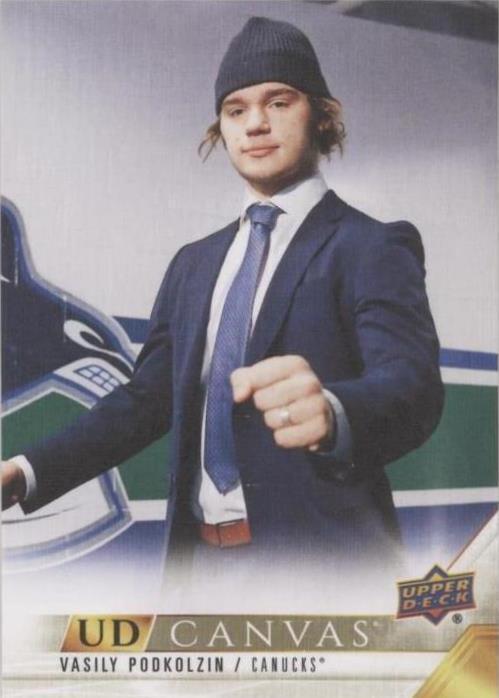 2022-23 Upper Deck Series 1 - Vasily Podkolzin #C82