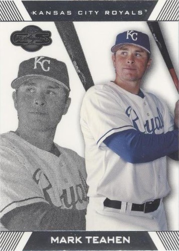 2007 Topps Co-Signers - Mark Teahen #23