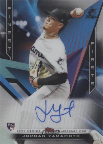 2020 Topps Finest - Jordan Yamamoto #FFA-JY