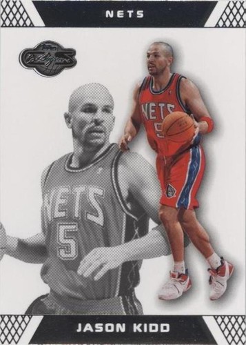 2007-08 Topps Co-Signers - Jason Kidd #5
