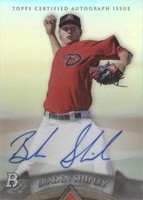 2014 Bowman Platinum - Braden Shipley #AP-BS