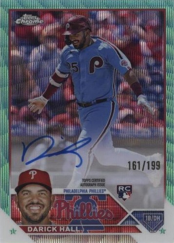 2023 Topps Chrome - Darick Hall #RA-DHA