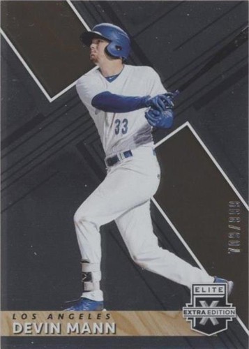 2019 Panini Elite Extra Edition - Devin Mann #121