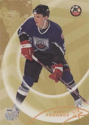 2002-03 In the Game Be A Player All-Star Edition - Sergei Fedorov #21