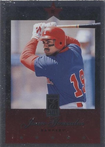 1997 Donruss Elite - Juan González #1